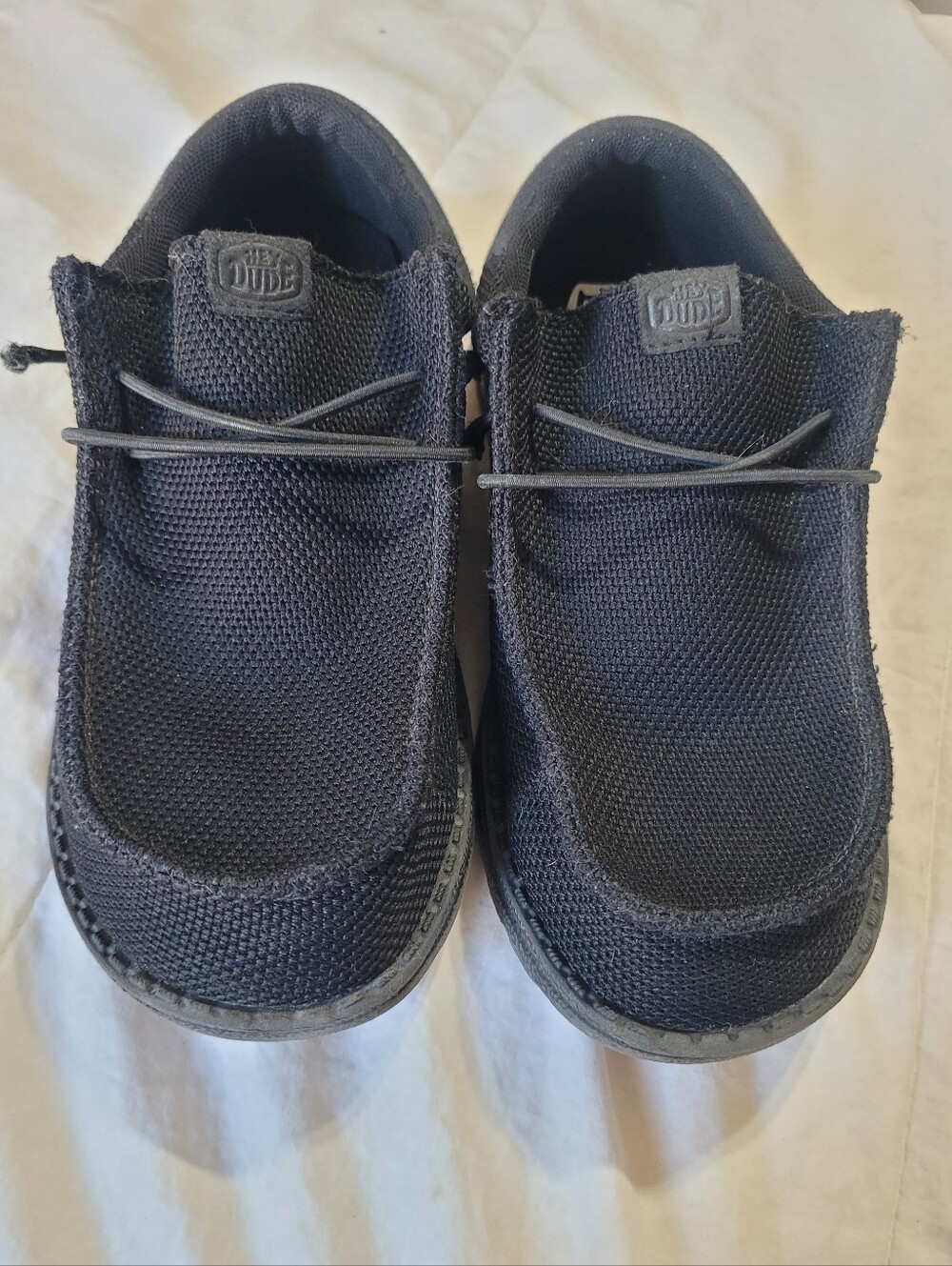 Hey Dude  Black Slip-On Loafers